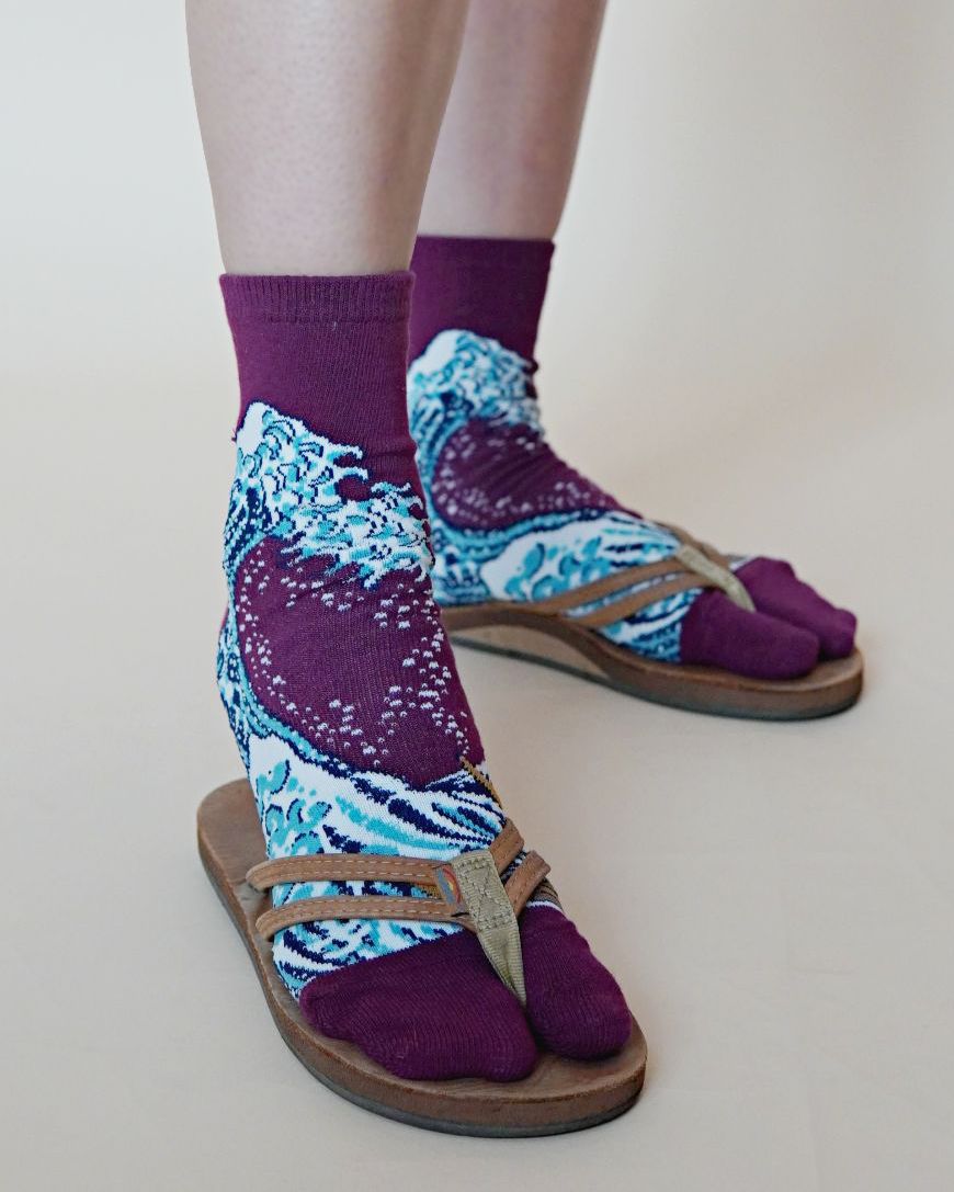 Great Wave Off Kanagawa | Hokusai | Tabi-Style Crew