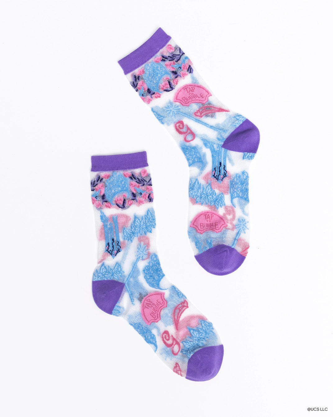 Get Ready With Glinda | Wicked | Shimmer Sheer Crew Sock