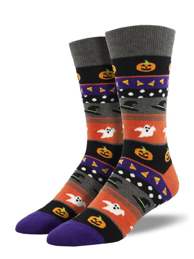 HALLOWEEN ICONS, Men's Crew - Socksmith - The Sock Monster