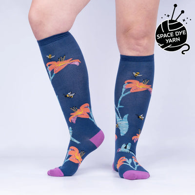 Hmmmmmingbird | Space Dye | Women's Knee-high