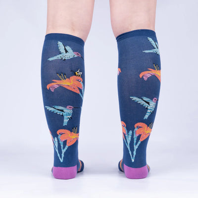 Hmmmmmingbird | Space Dye | Women's Knee-high