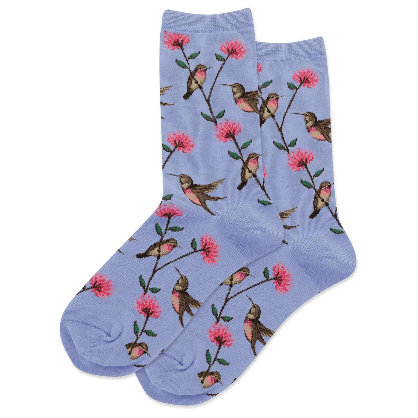 HUMMINGBIRDS, Women's Crew - Hot Sox - The Sock Monster