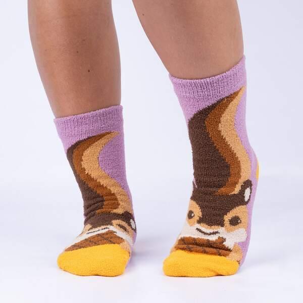 I'm Nuts About You | Women's Slipper Sock - Sock It To Me - The Sock Monster