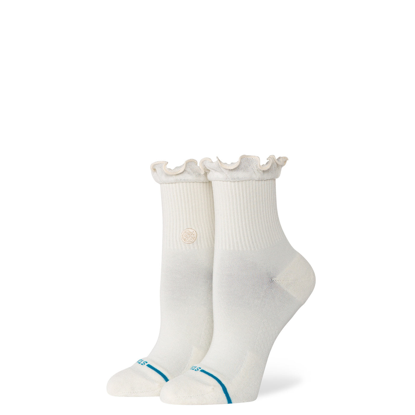 Icon Ruffle | Women's Quarter Crew
