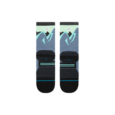 Icy Mountain | Merino Blend | Crew Socks