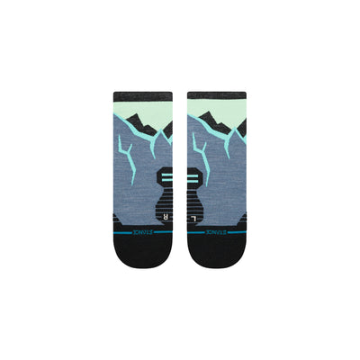 Icy Mountain QTR | Merino Blend | Quarter Crew