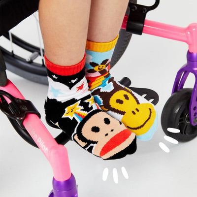 Julius & Clancy | Paul Frank Limited Edition | Kids Socks | Mismatched Cute Crazy Fun Socks - Pals Socks - The Sock Monster