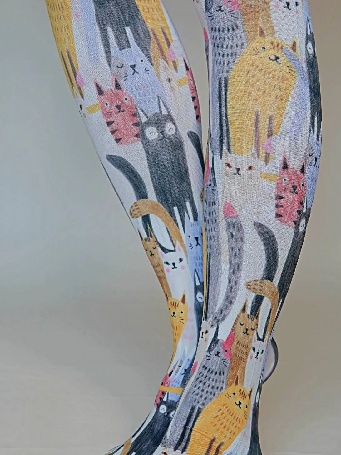 Kawaii Kitty | Printed Tights