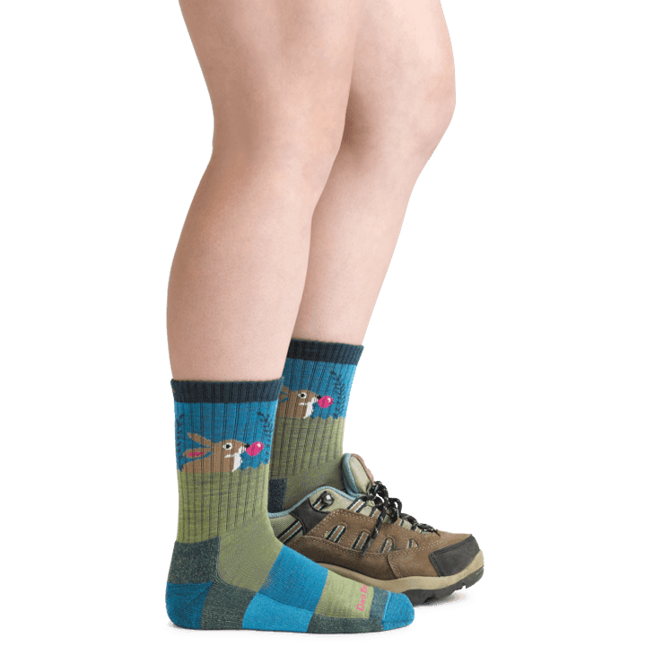 Kids Bubble Bunny | Juniors Micro Crew #3032 - Darn Tough - The Sock Monster