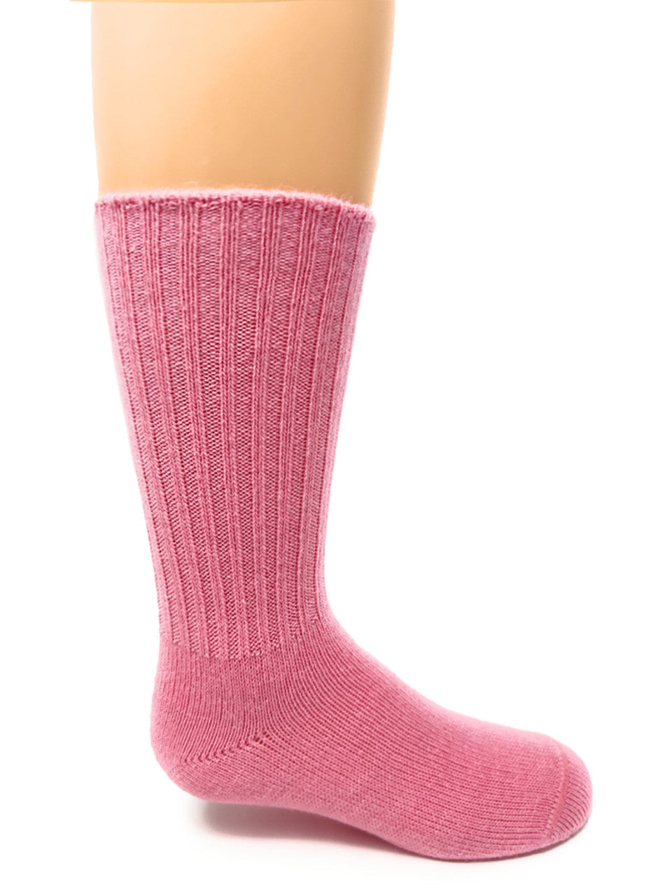 Casual Ribbed | Kids Crew Socks