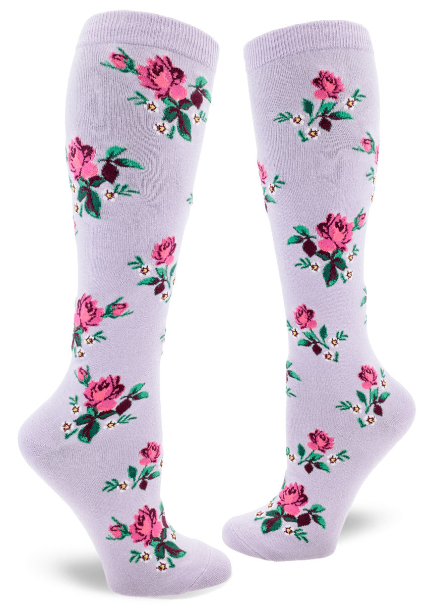 Pink Rose | Women's Knee-high