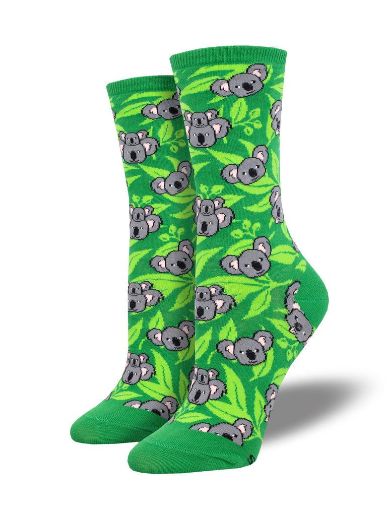 Koala Face, Women's Crew - Socksmith - The Sock Monster