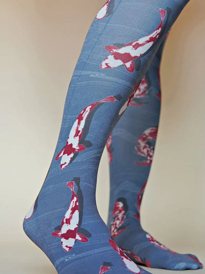 Koi Fish | Printed Tights