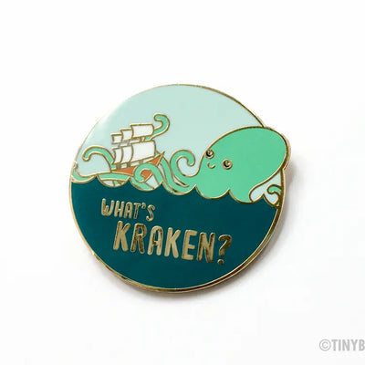 "What's Kraken | Enamel Pin