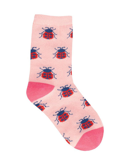 Ladybug Love, Toddler Crew - Socksmith - The Sock Monster