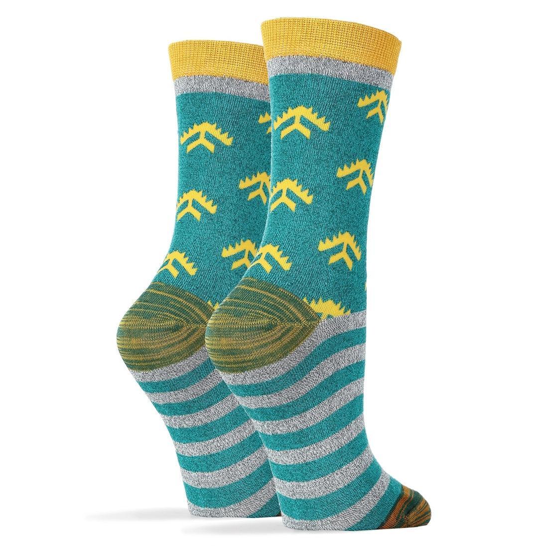 Lafayette Ave | Bamboo Women's Crew - Sock It Up - The Sock Monster