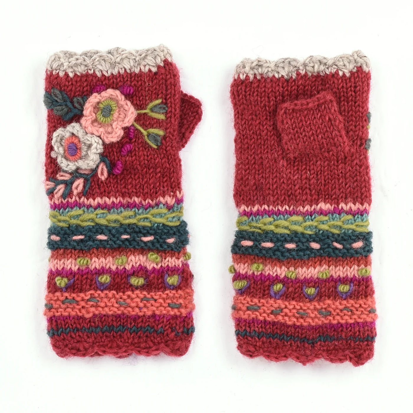 Lassen | Women's Wool Knit Hand Warmers