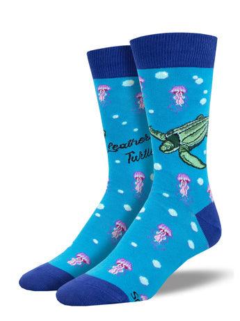 LEATHERBACK TURTLE, Men's Crew - Socksmith - The Sock Monster