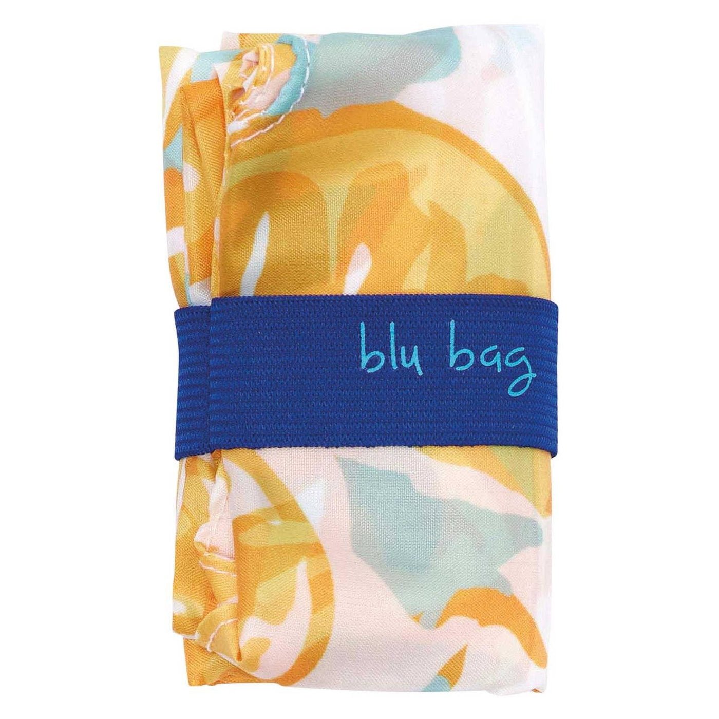 Lemon Slices 'Blu Bag' - Reusable Bag - RockFlowerPaper - The Sock Monster