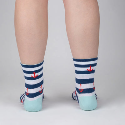 Lil Bit Salty | Women's Turn Cuff Crew