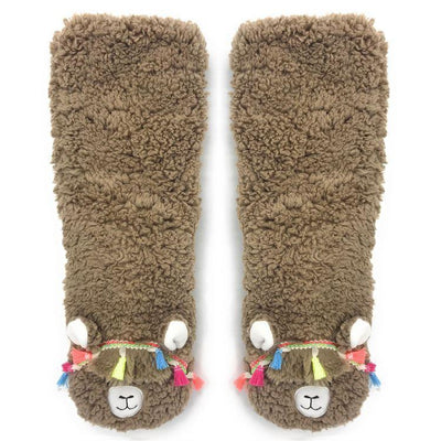 Llama Call You, Women's Slippers - Oooh Yeah - The Sock Monster