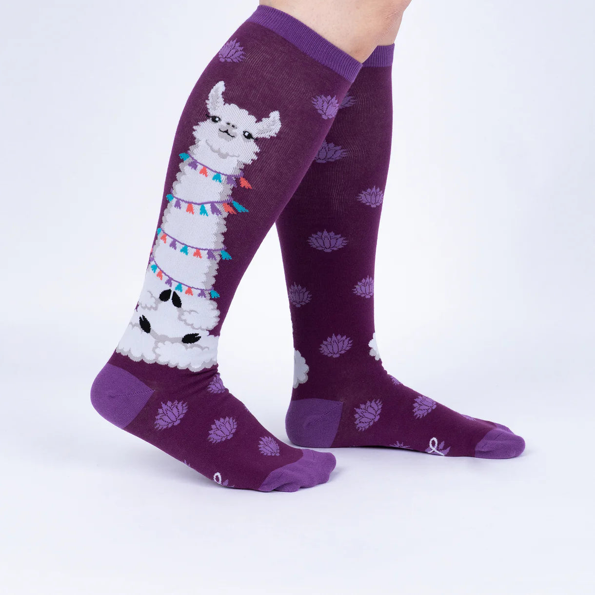 Llamaste | All Gender Stretch-It™ Wide Calf Knee-high
