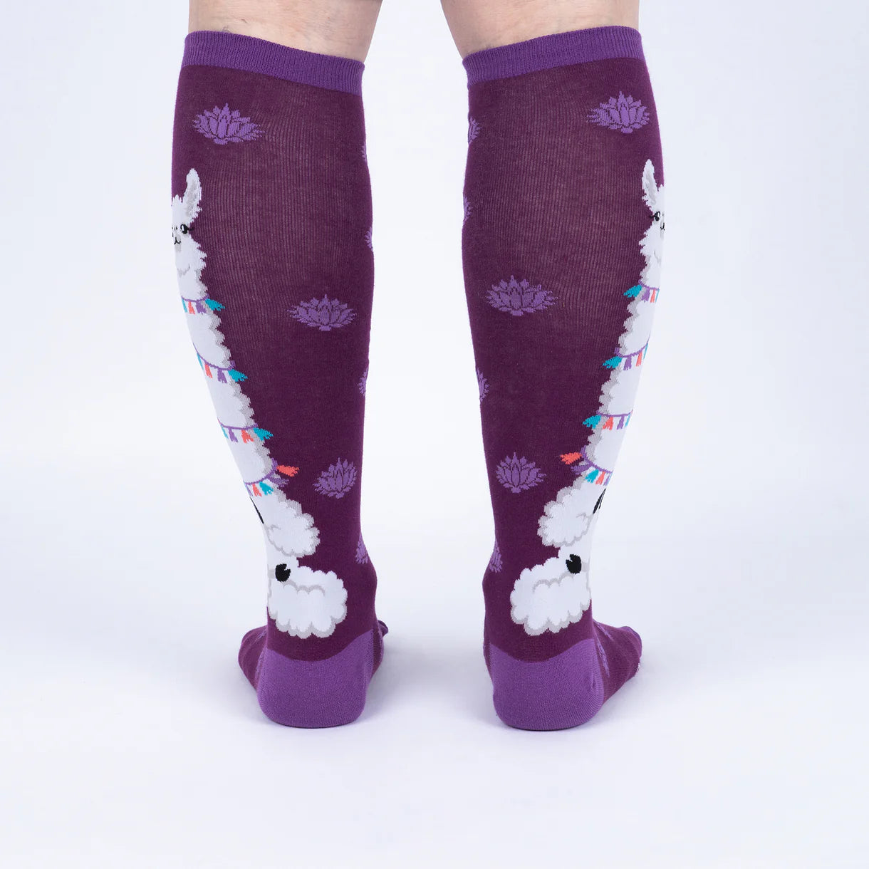 Llamaste | All Gender Stretch-It™ Wide Calf Knee-high