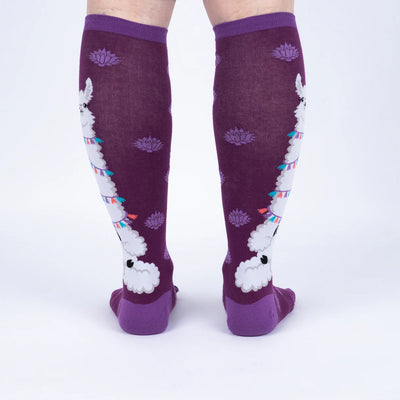 Llamaste | All Gender Stretch-It™ Wide Calf Knee-high