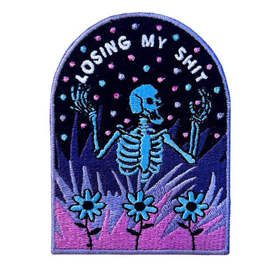 Losing My Shit Patch - Groovy Things - The Sock Monster