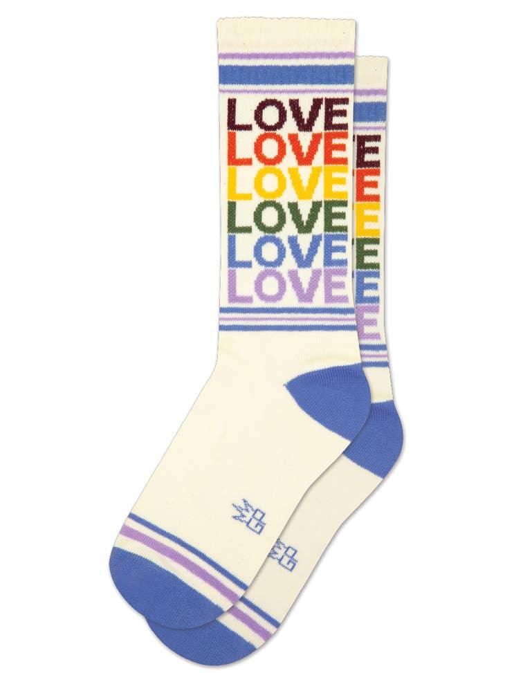 Love - Vintage Rainbow, Crew - Gumball Poodle - The Sock Monster