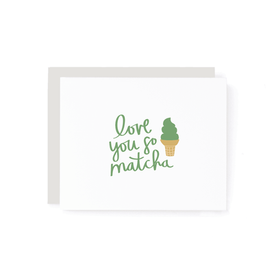 Love You So Matcha - A Jar Of Pickles - The Sock Monster