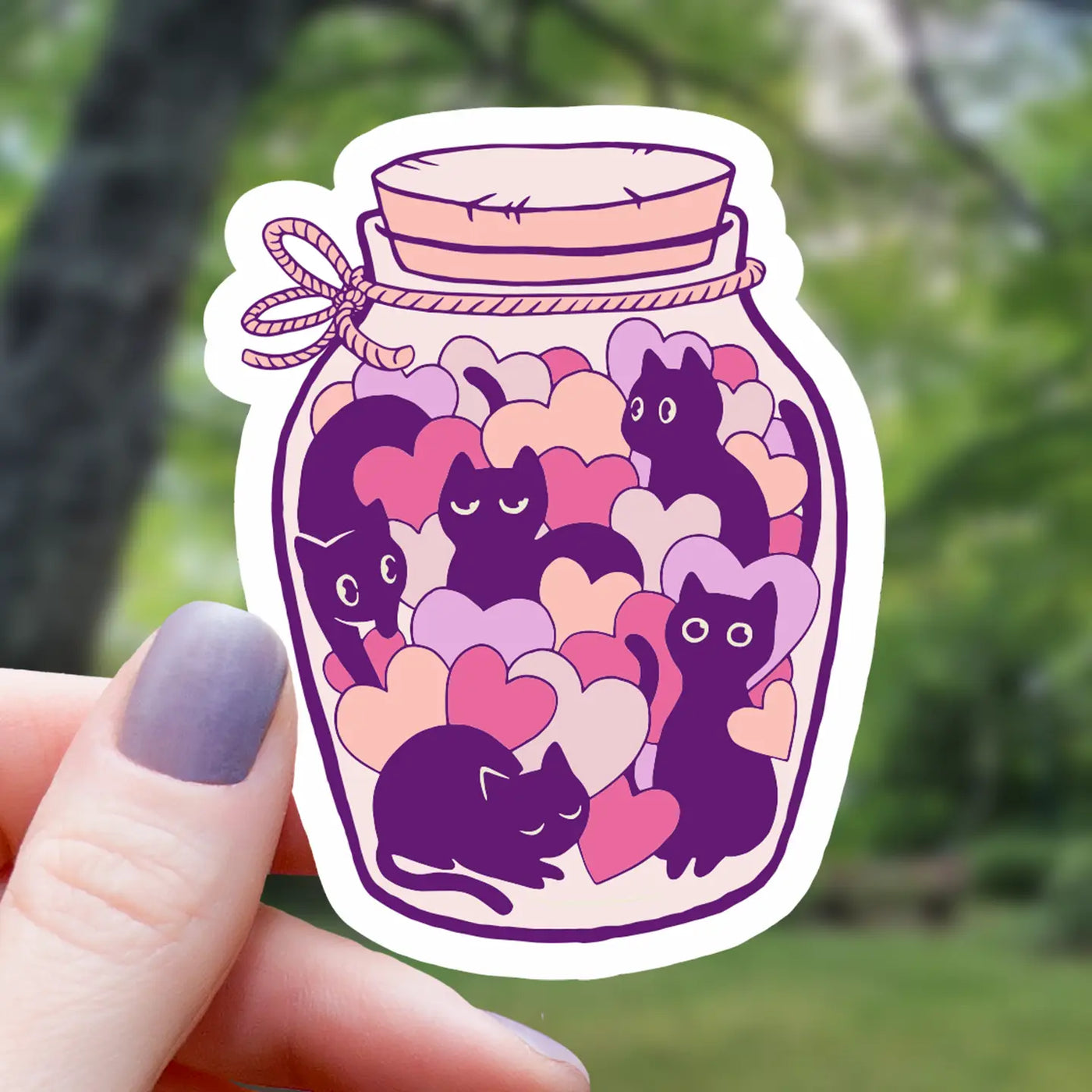 Love and Cats | Vinyl Sticker