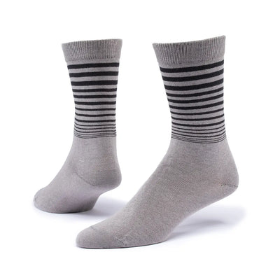 Striped Trouser Sock | Organic Cotton | Crew