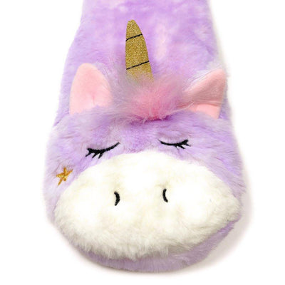 Magic Unicorn | Plush Sherpa Slippers - Oooh Yeah - The Sock Monster