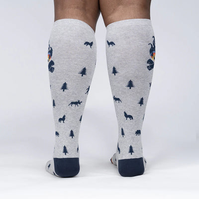 Magic of the Forest | All Gender Stretch-It™ Wide Calf Knee-high