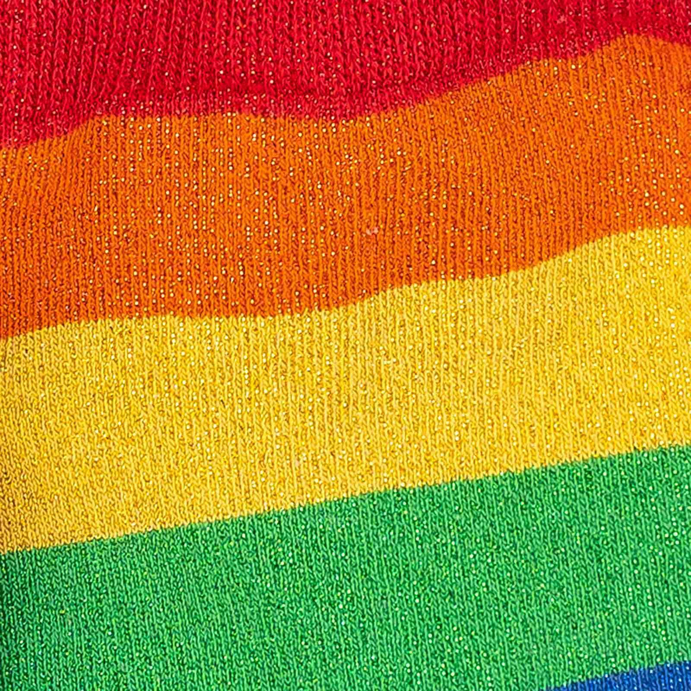 March with Pride, All Gender Stretch-It™ Wide Calf Knee-high - Sock It To Me - The Sock Monster