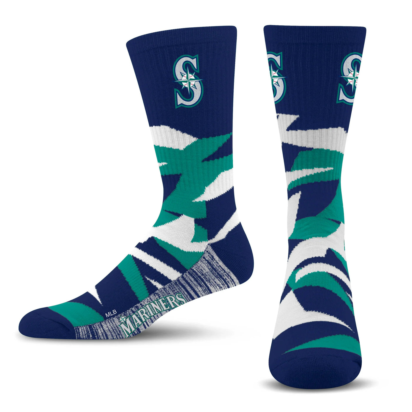 Seattle Mariners | Shattered | Crew Socks