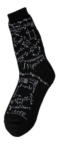 Math Genius, Men's Crew - Foot Traffic - The Sock Monster