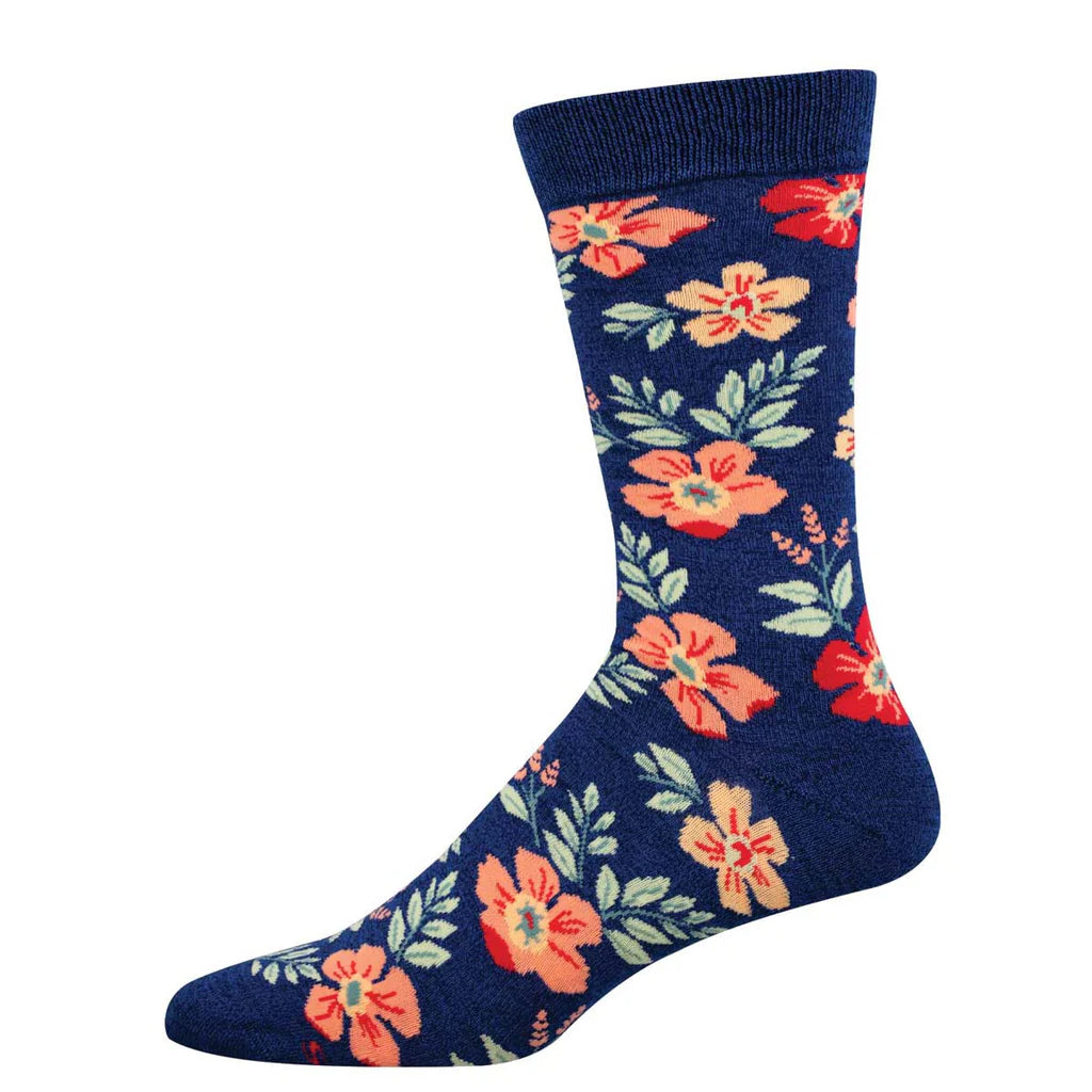 Wild Flowers | Men's Bamboo Crew