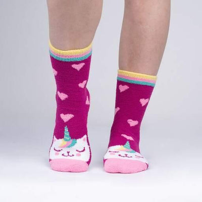 Mewnicorn | Women's Slipper Sock - Sock It To Me - The Sock Monster