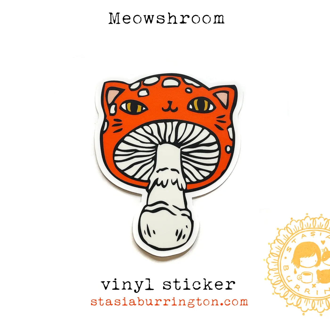 Meowshroom |  Vinyl Sticker