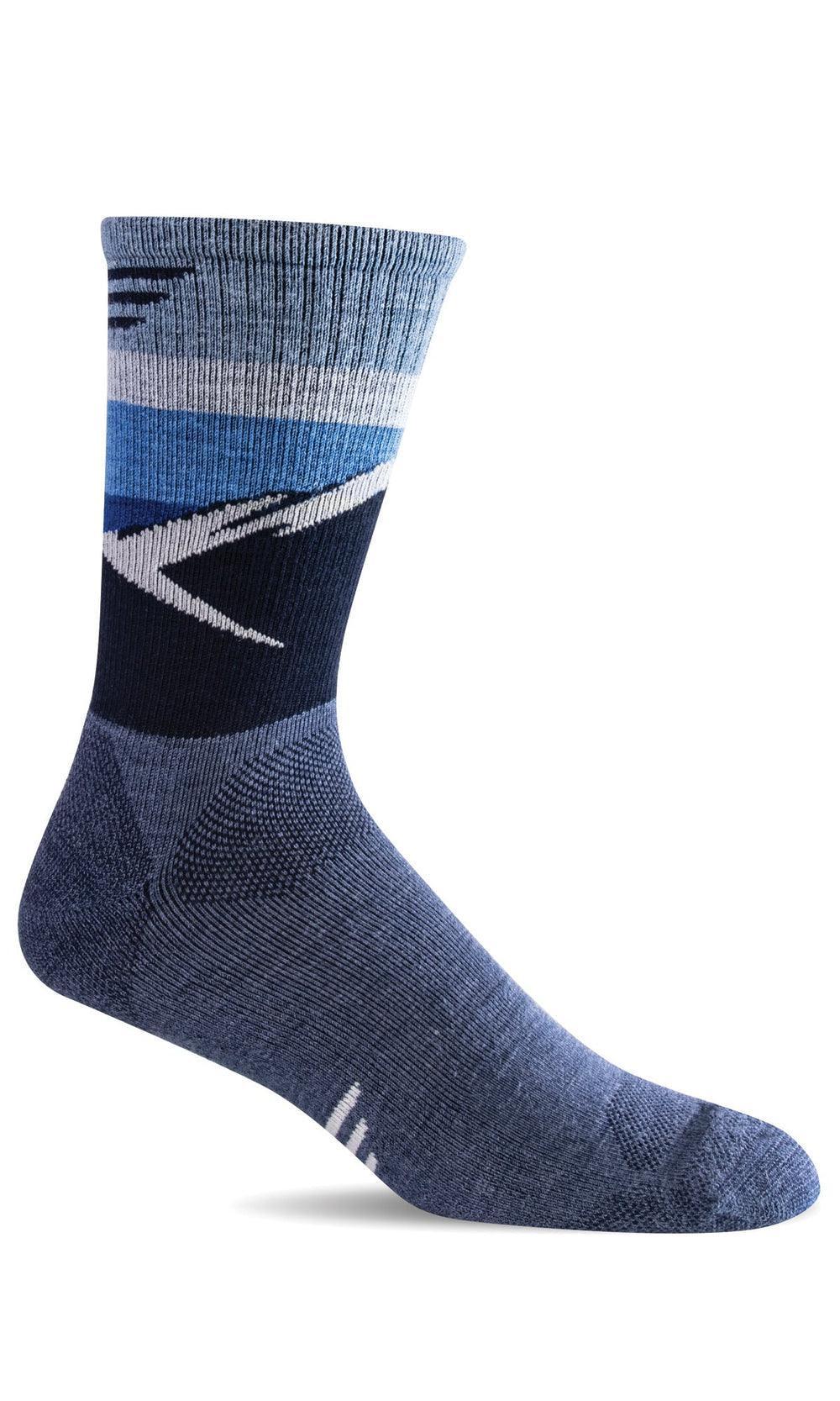 Modern Mountain Crew, Men's Moderate Graduated Compression - Sockwell - The Sock Monster