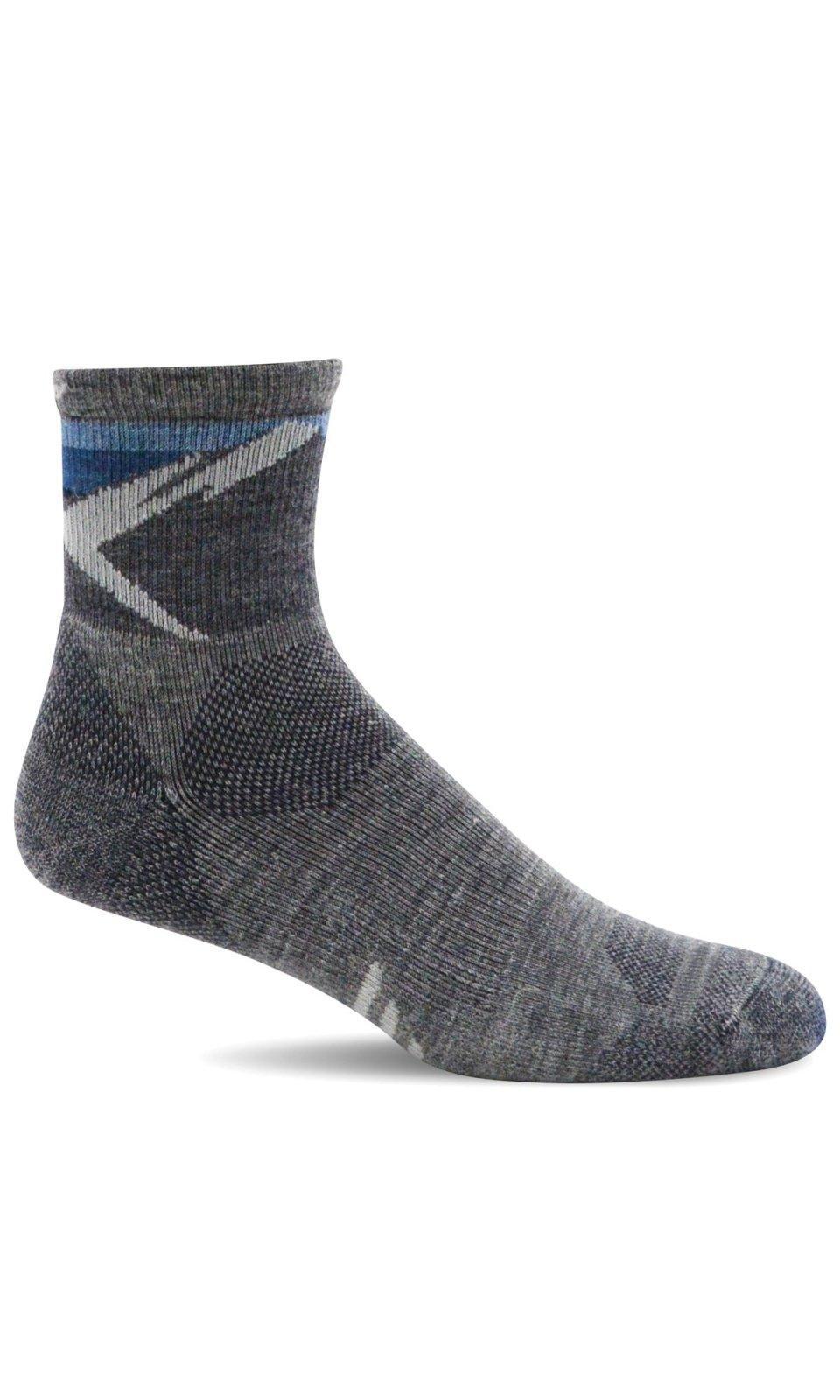 Modern Mountain Quarter, Men's Moderate Compression - Sockwell - The Sock Monster