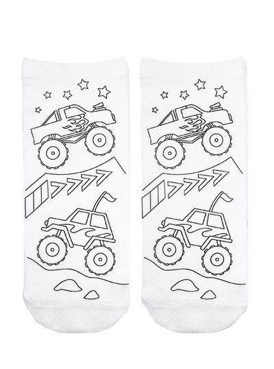 Monster Truck | Coloring Socks