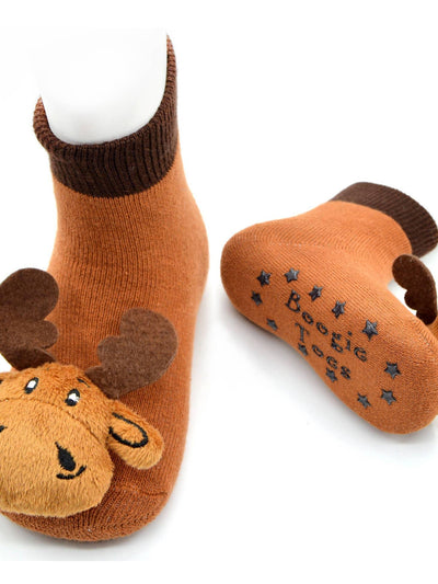 Moose Boogie Toes Rattle Socks - Liventi - The Sock Monster