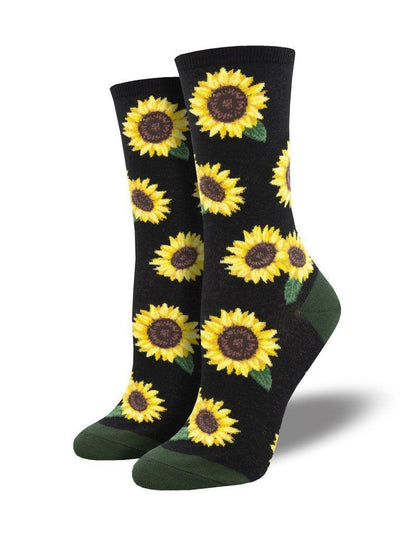 More Blooming Socks, Women's Crew - Socksmith - The Sock Monster