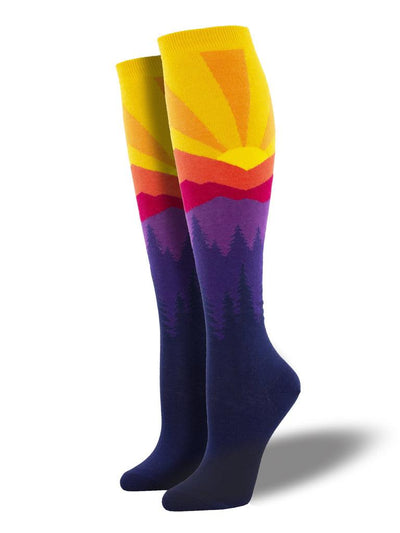 MOUNTAIN SUN, Women's Knee-high - Socksmith - The Sock Monster