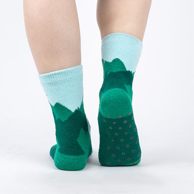 The Mountains Are Calling | Slipper Socks