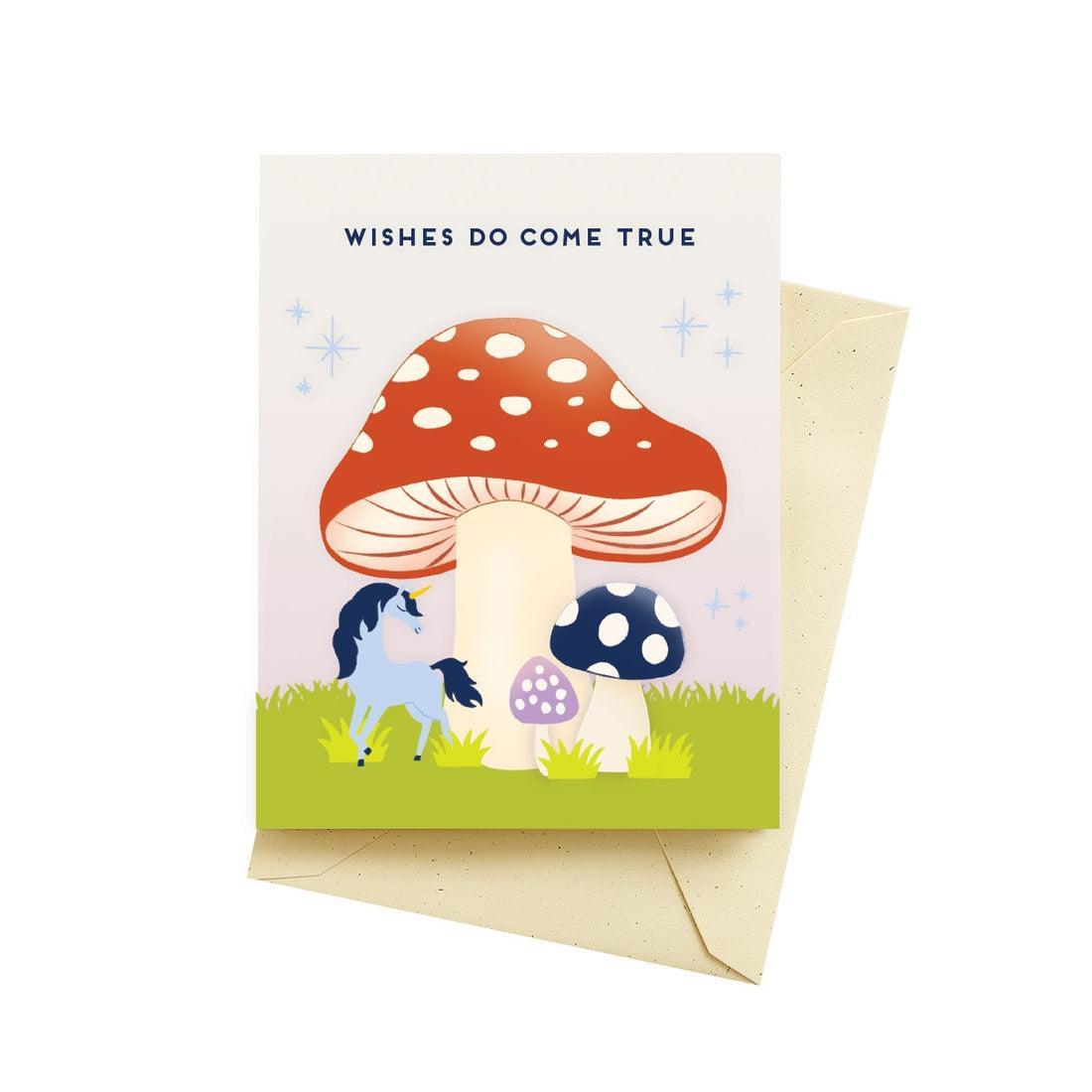 Mushroom Birthday Card - Seltzer - The Sock Monster