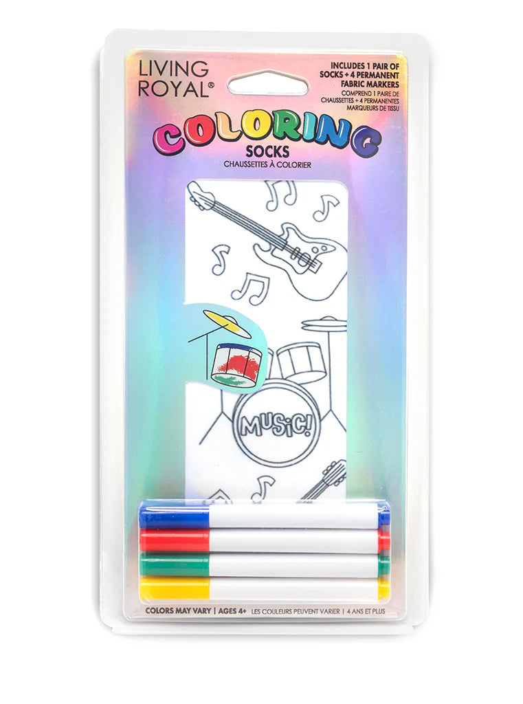 Music | Coloring Socks